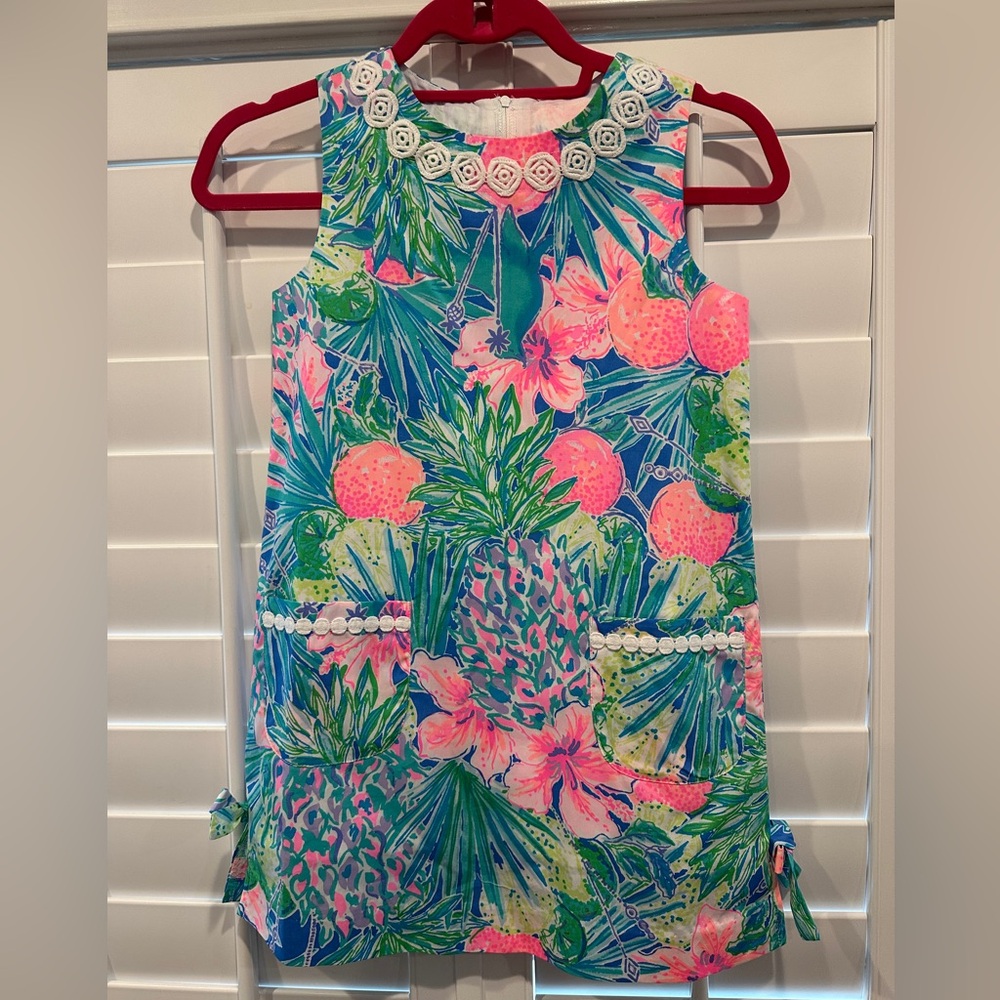 *NWT* Girls Lilly Pulitzer Shift Dress. Size 8.